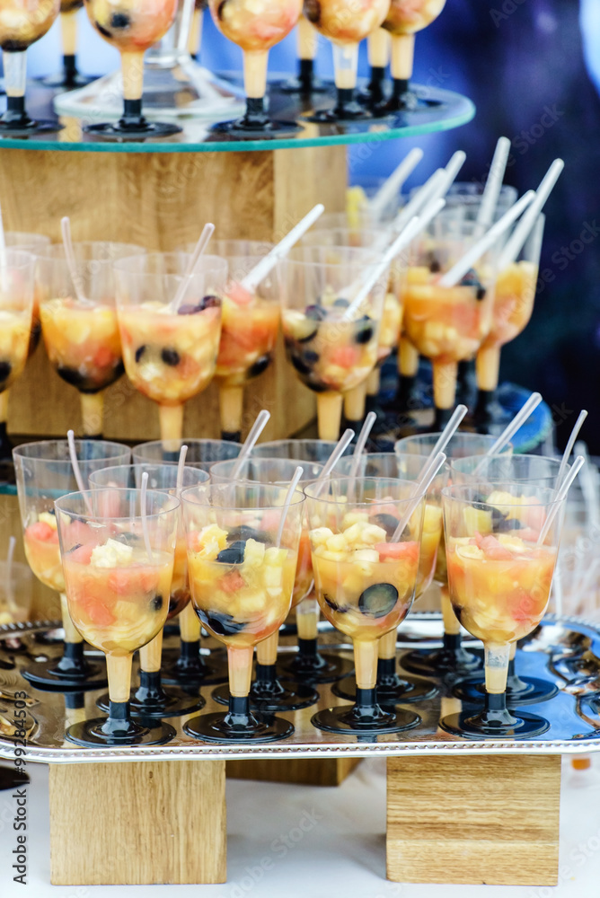 Obraz premium catering food