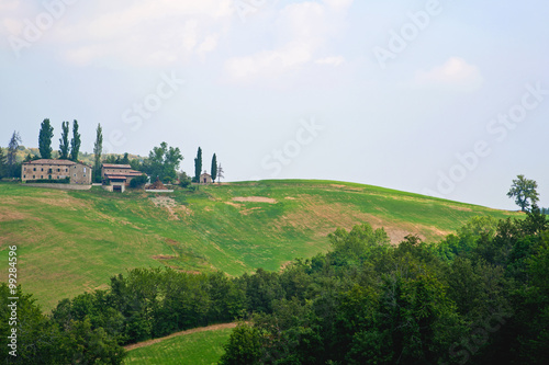 Hilly landscape, Modena