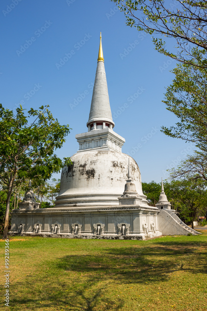 Stupa in Ancient Siam Stupa in Ancient Siam