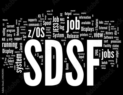 System Display and Search Facility - SDSF