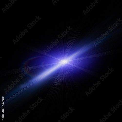 Abstract image of lighting flare.
