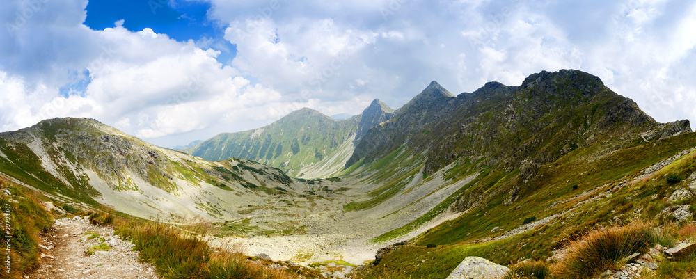 Ostry Rohac, Volovec and Placlive peaks at Tatras
