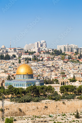 Cityscape of Jerusalem  Israel