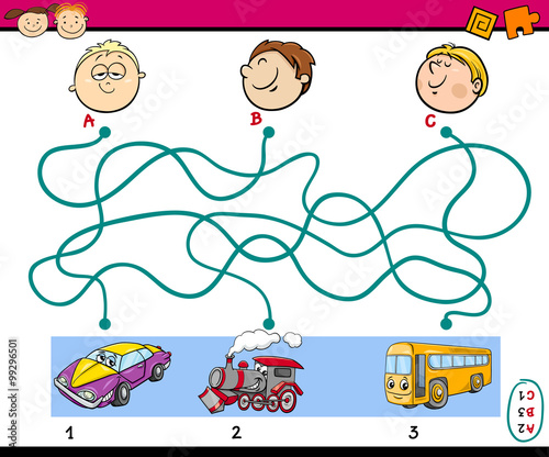 find path task for children
