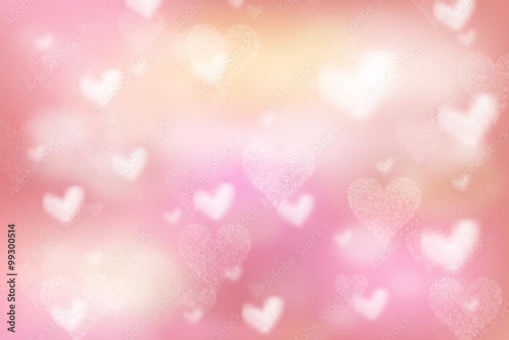 Blurred Bokeh Background with sparkles and glitter