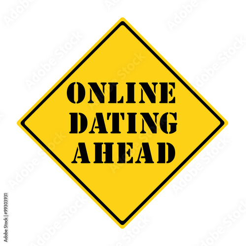 Wallpaper Mural Online Dating Ahead Sign Torontodigital.ca