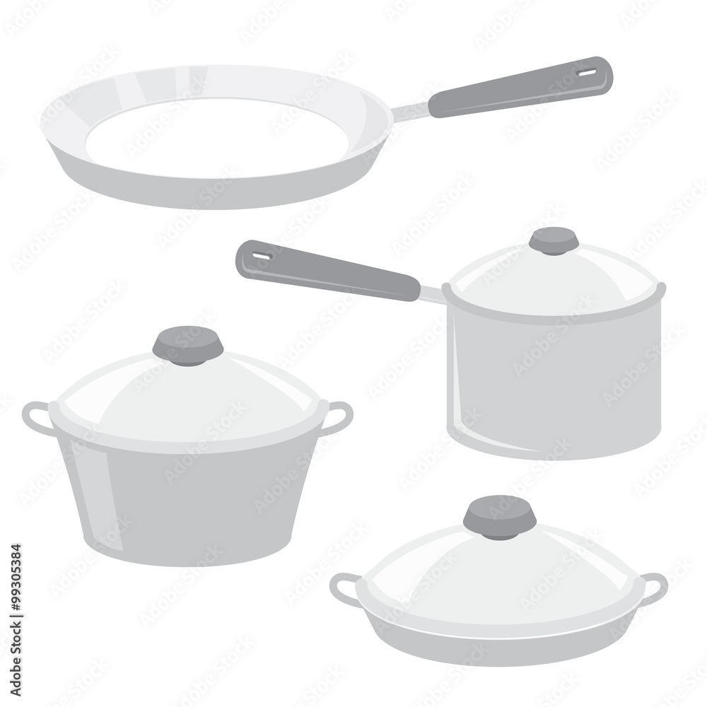 Equipment Tool Kitchen Cook Pot Saucepan Frying Pan Boiler Cartoon Vector
Equipment Tool Kitchen Cook Pot Saucepan Frying Pan Boiler Cartoon Vector