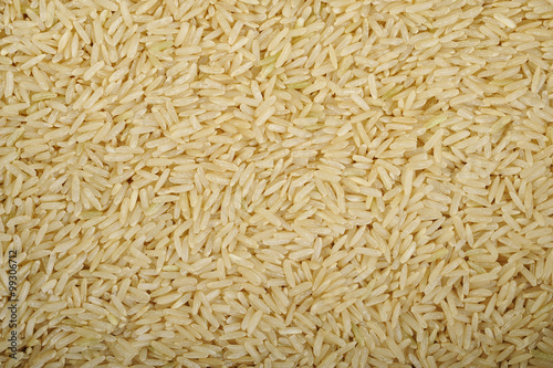 Brown rice background