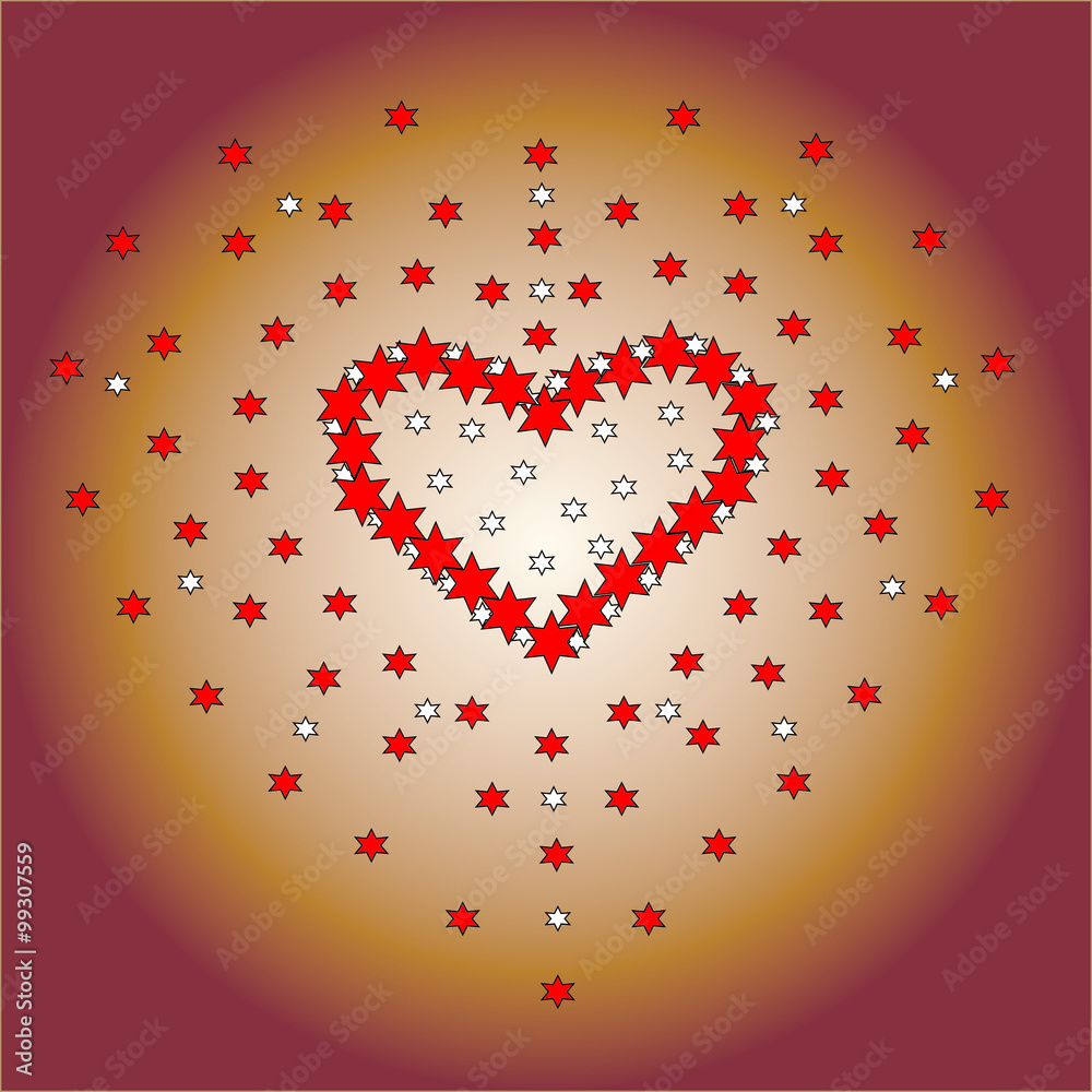 Valentine background with heart Valentine background with heart