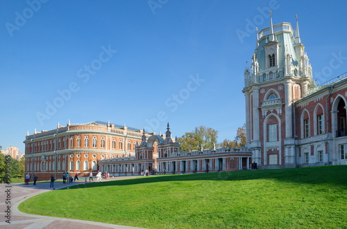 MOSCOW, RUSSIA - SEPTEMBER 25, 2015: The Museum-reserve Tsaritsyno 