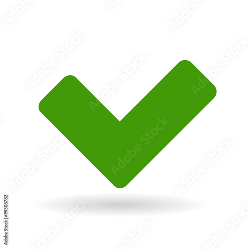 Green tick icon
