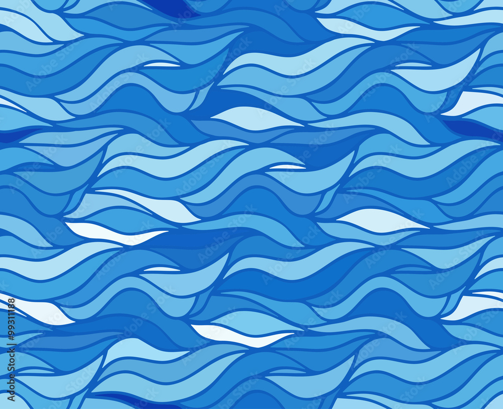 Vector wave background of doodle hand drawn lines Vector wave background of doodle hand drawn lines
