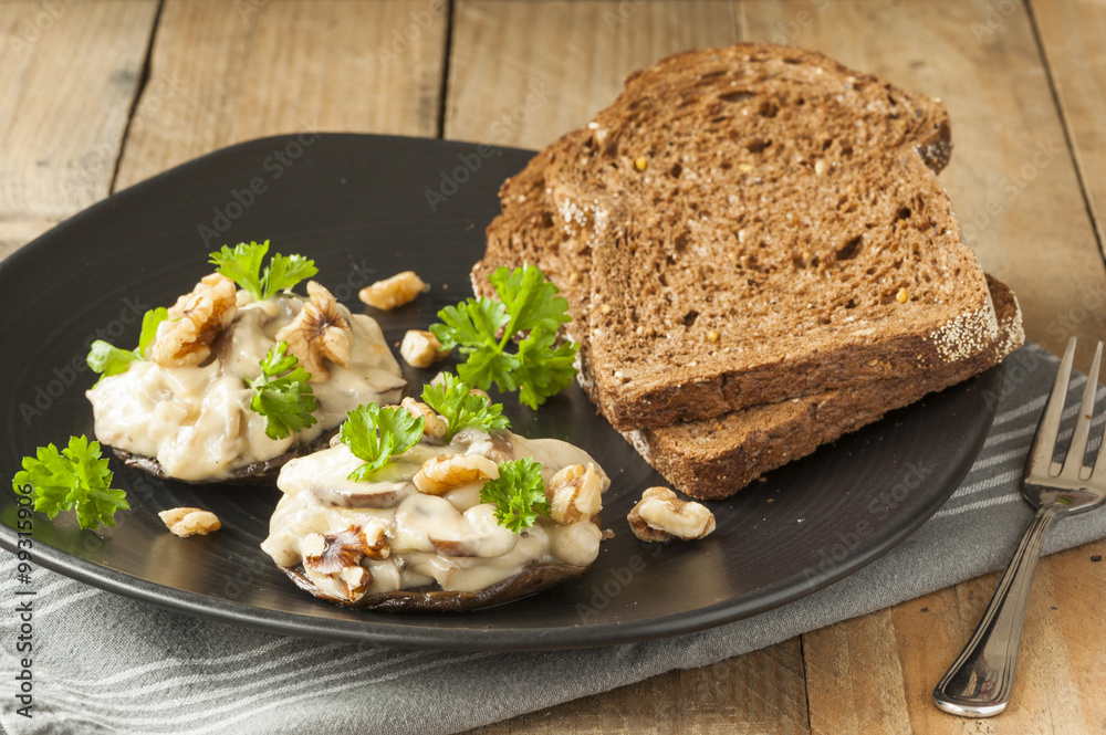 Portobello mushrooms