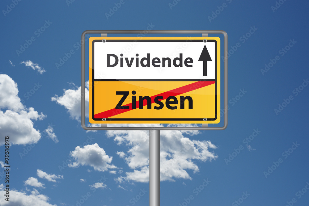 Dividenden sind die neuen Zinsen Dividenden sind die neuen Zinsen