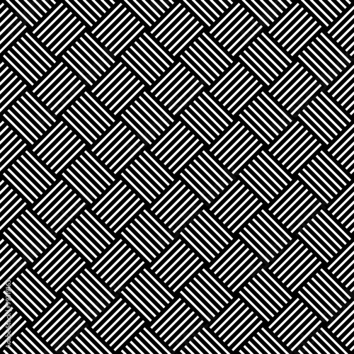 Принти на полотні Seamless checked pattern