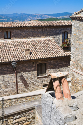 Alleyway. Guardia Perticara. Basilicata. Italy. photo