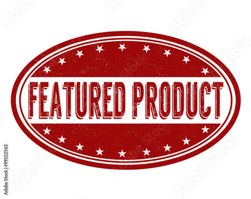 Featured product stamp