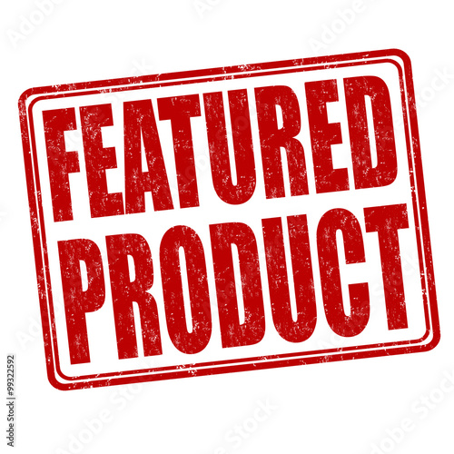 Featured product stamp