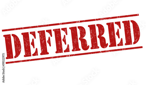 Deferred  stamp