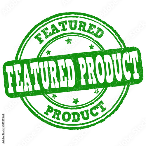 Featured product stamp