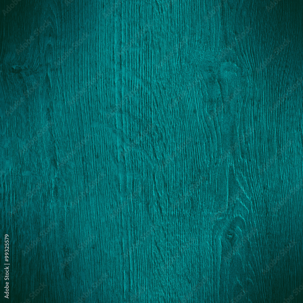Fototapeta premium turquoise wood background