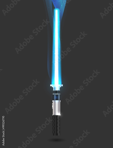 Blue light saber