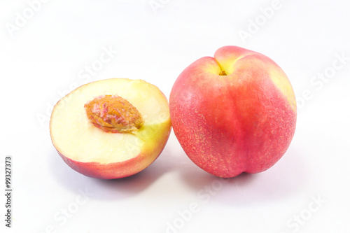 Ripe Juicy Peach Fruit