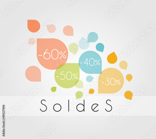 Etiquette Soldes