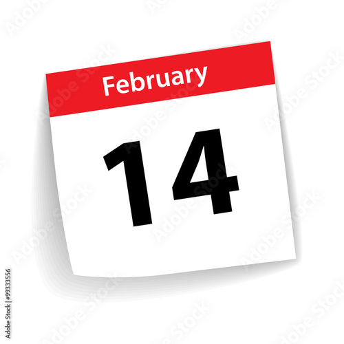 note paper - 14 february