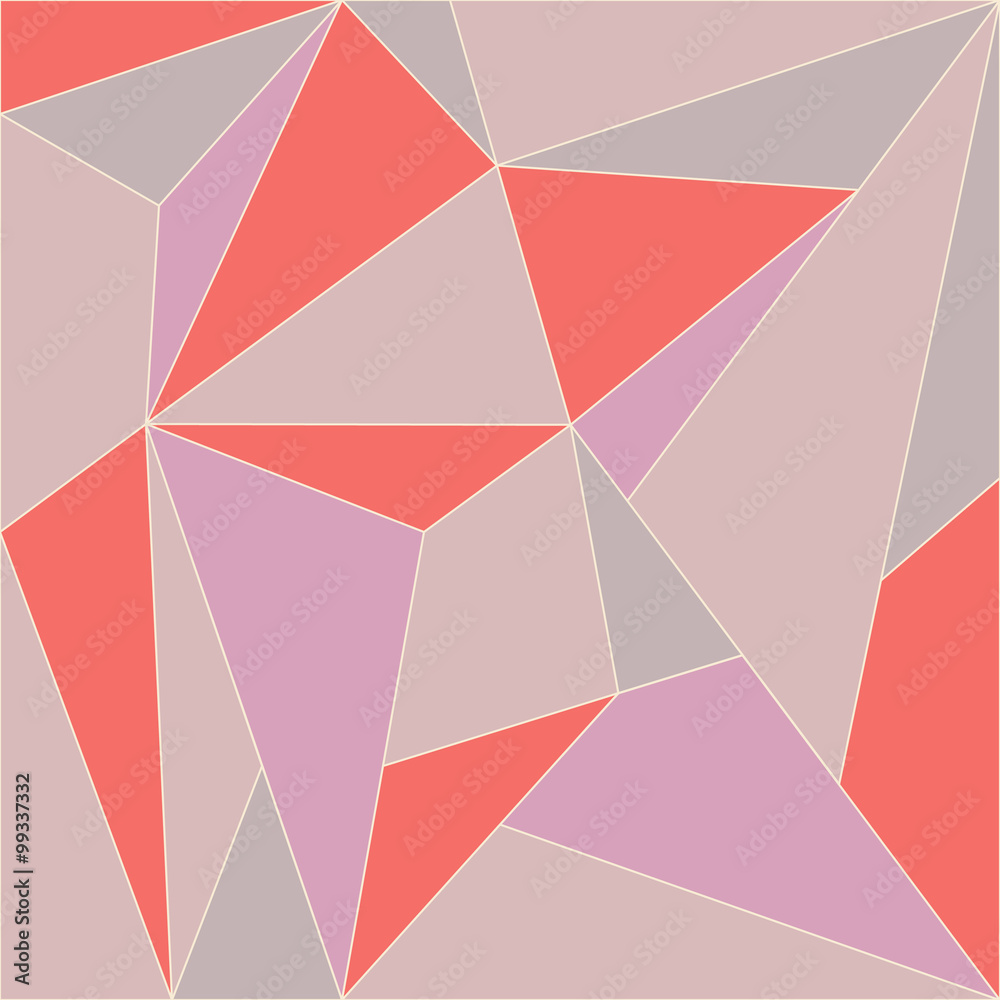 poly abstract red, grey, purple vector texture