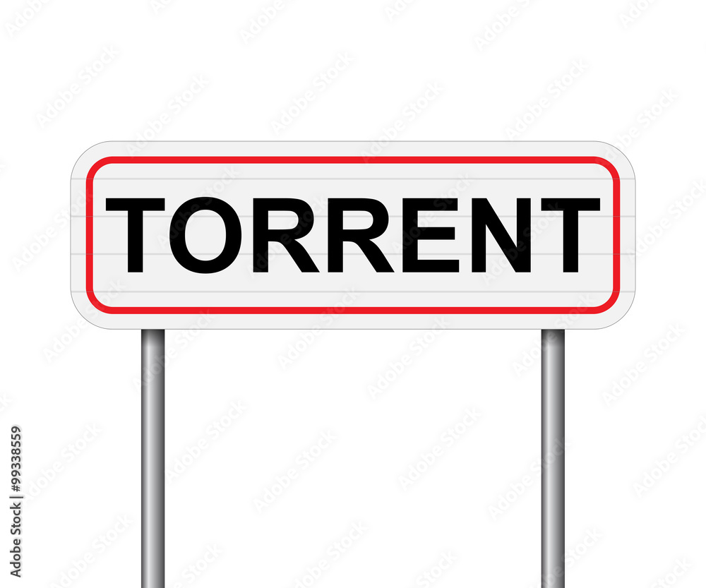 Welcome to Torrent Spain road sign vector Welcome to Torrent Spain road sign vector