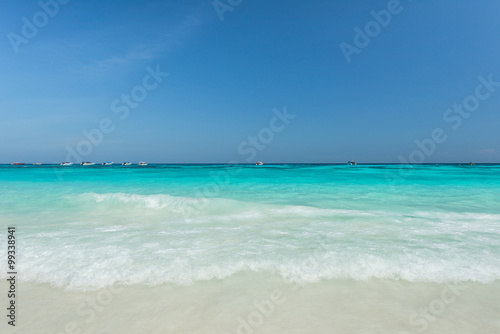 Wonderful  tropical beach at Ta Chai Island,Thailand © peangdao