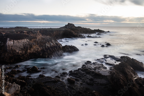 Northern California Coastal Scenery at Sunset