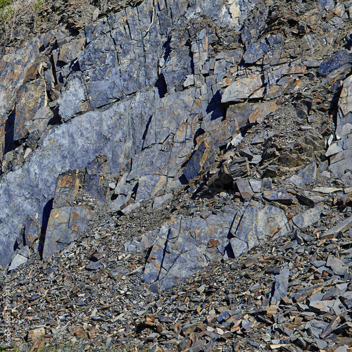 Rocks with stones. Structures. A background. Susuman. The Magadan area. Kolyma IMG_9364 photo