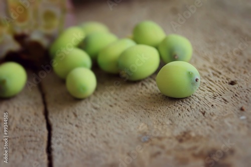 Lotus seed with pod