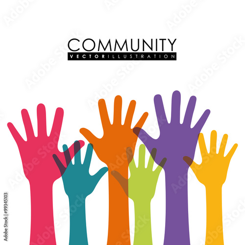 Community people graphic