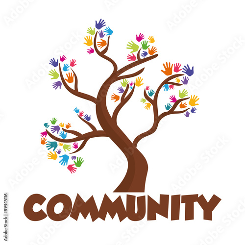Community people graphic