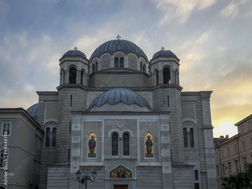 Orthodox church in Trieste, Italy