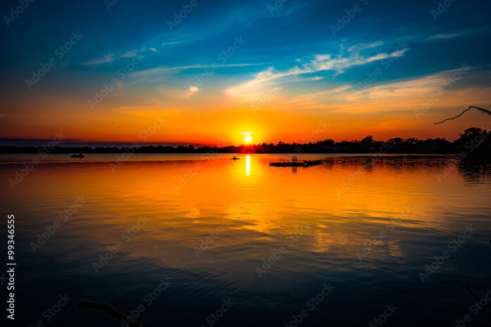 Sunset Lake 3