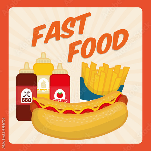 Delicious fast food
