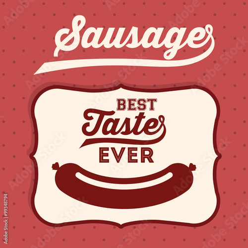 delicious sausage design 