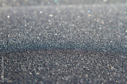frozen water drops on the surface