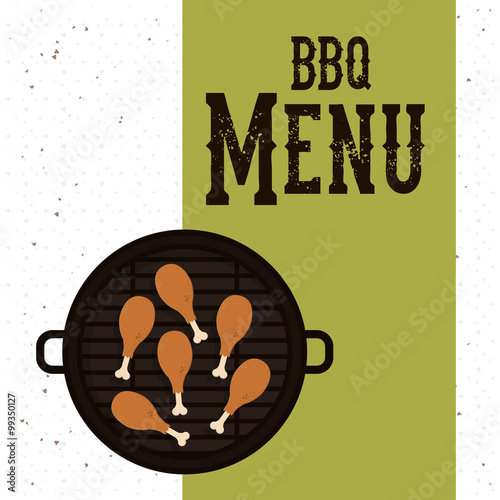 delicious barbecue design 