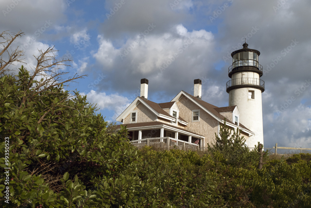 Highland Light in Cape Cod, Massachusetts