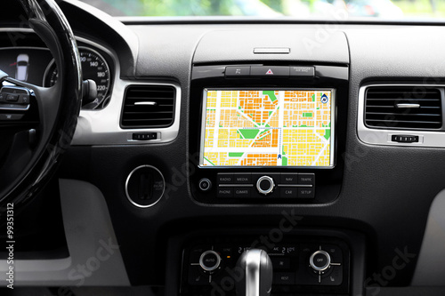 Navigation system in car © Africa Studio