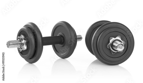 Dumbbells isolated