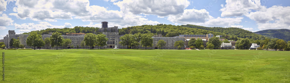 The Military Academy at West Point, New York.