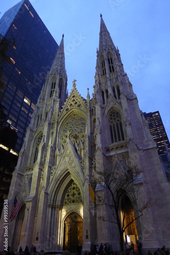 St. Patrick's Cathedral at Evening