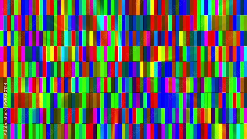 Broadcast Twinkling Hi-Tech Small Bars, Multi Color, Abstract, Loopable, HD Broadcast Twinkling Hi-Tech Small Bars, Multi Color, Abstract, Loopable, HD
