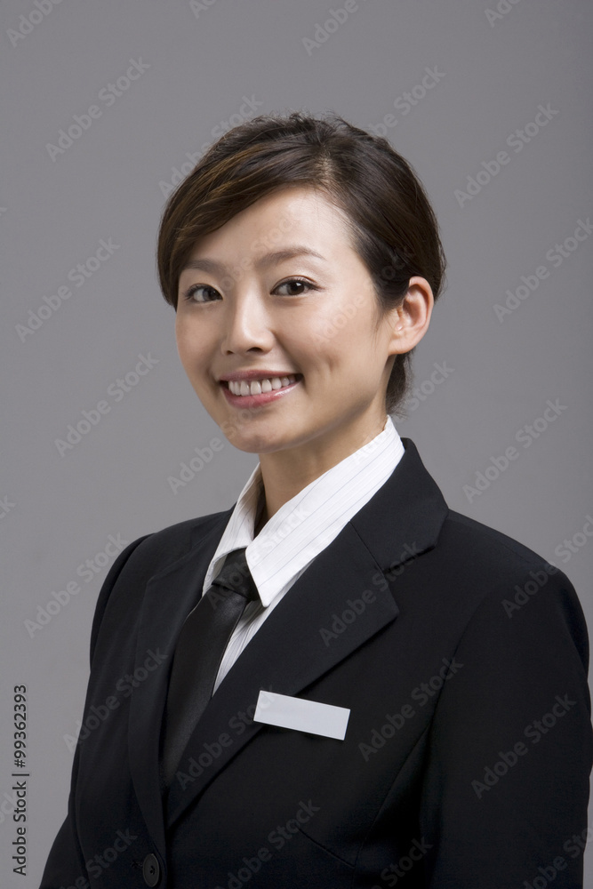 Portrait of a woman in the services industry Portrait of a woman in the services industry